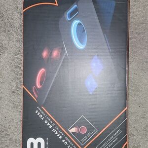 LED Light-Up Bean Bag Toss Game - Black and Blue